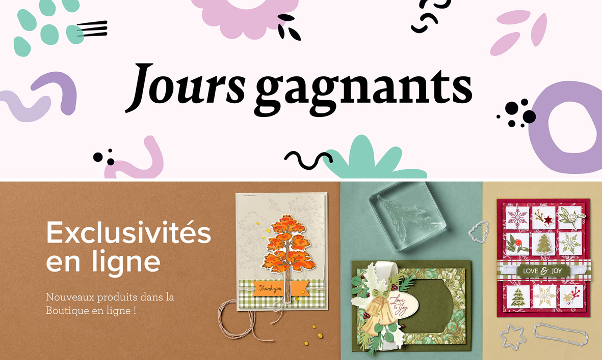 Promotion Stampinup Les Jours Gagnants Nouvelles Exclusivit S