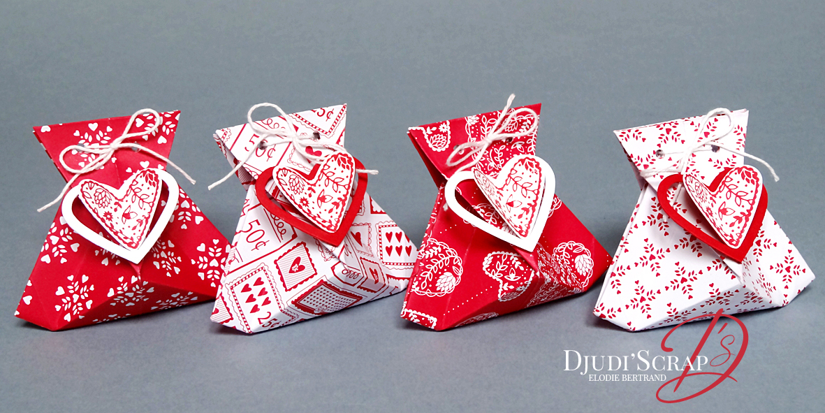 Djudi'Scrap: Boîte à Souvenirs Arrondie pour Noël, Ballotin de Chocolats