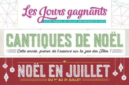 2017 07 01-31 Stampin’Up! Promotion – Les Jours Gagnants 1