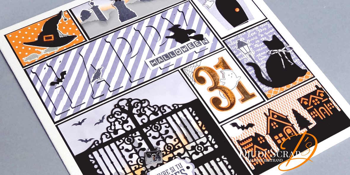 Fustelle E Timbri Per Scrapbooking Happy Halloween – Set Metallo Per Biglietti E Album Fai Da Te