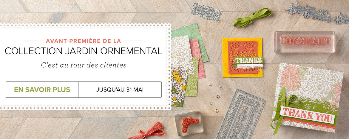 2020 04 01 Stampin’Up! Promotion – Exclusivité Collection Jardin Ornemental 2