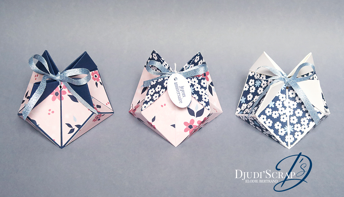 Djudi'Scrap: Boîte à Souvenirs Arrondie pour Noël, Ballotin de Chocolats