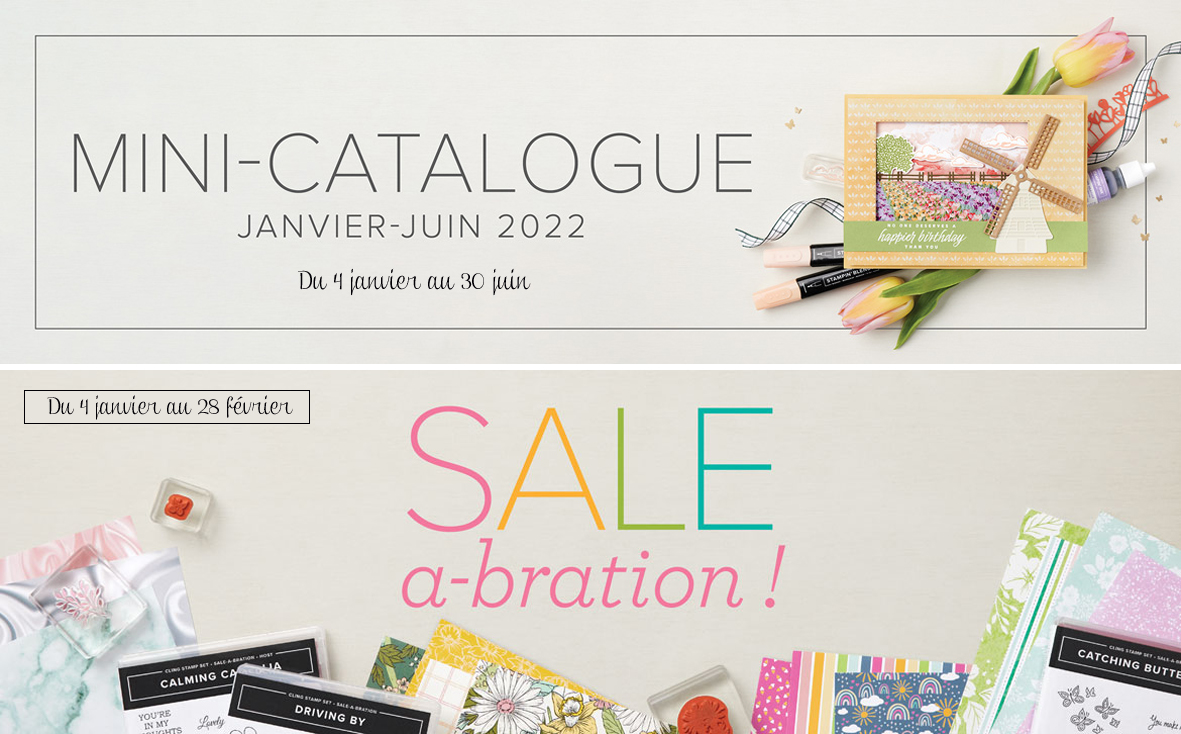 Nouveau Mini Catalogue Stampin’Up! JanvierJuin 2022 et Nouvelle