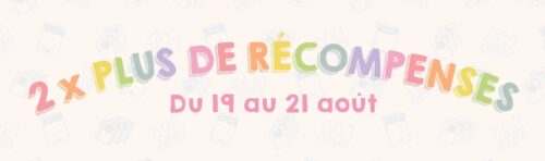 2026 08 19-21 Stampin&rsquo;Up! Promotion – Deux fois plus de récompenses Doublez vos primes créatives 1